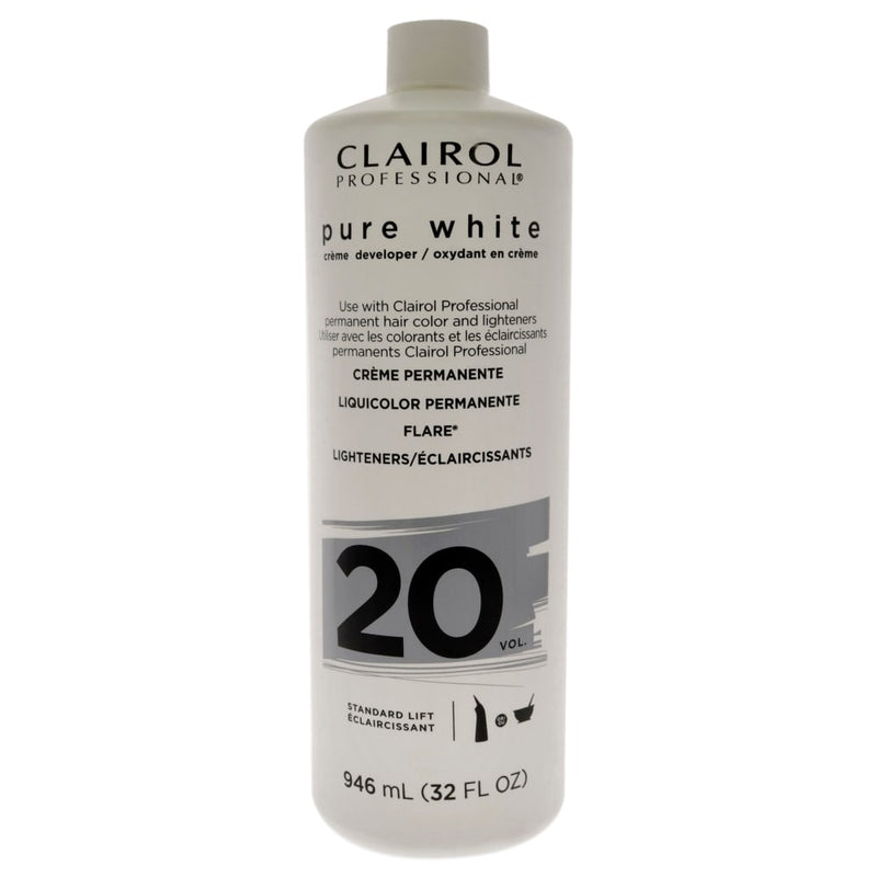 Clairol Clairol Professional Pure White 20 Volume Crème Developer, 32 Oz Hair Care Gray