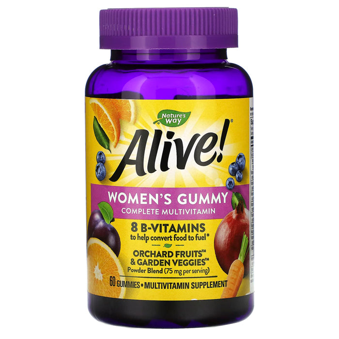 Nature's Way Nature's Way Alive! Women's Gummy Vitamins Multivitamin Vitamins & Supplements White Smoke