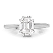 Bids.com 0.48 Carat Genuine White Diamond 18K White Gold Ring Rings White Smoke size 7.00,size 6.00,size 8.00