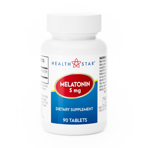 GeriCare Geri-Care® Health*Star Melatonin (Natural Sleep Aid) Vitamins & Supplements White Smoke