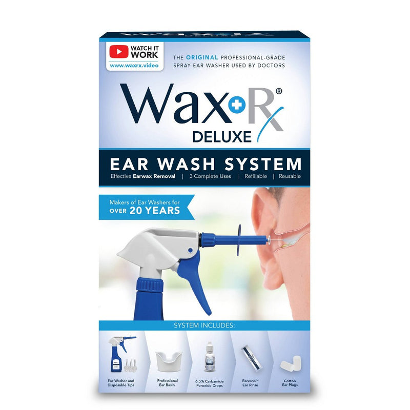 WaxRx Wax Rx  Ear Wash System Kt 6.5% Ear Care White Smoke