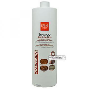 Alter Ego Alter Ego Semi De Lino Shampoo w/Garlic, Wheat Proteins And Silk Proteins 1000ml Shampoo White Smoke