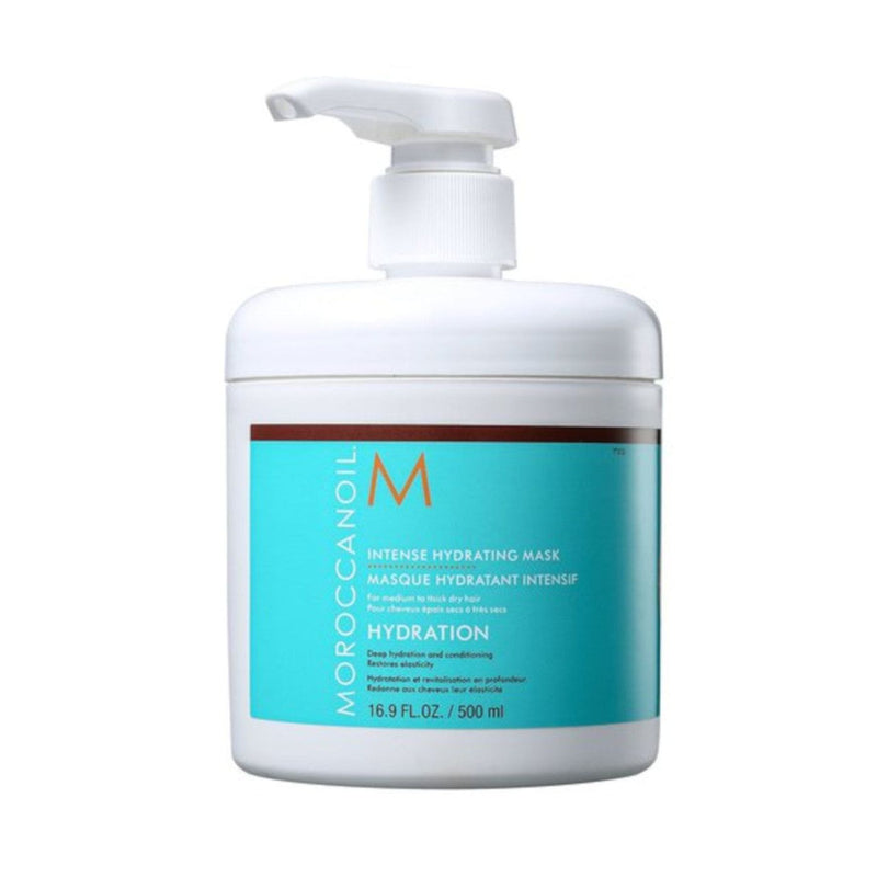Moroccanoil Moroccanoil Intense Hydrating Mask, 500mL With Pump Hair Care White Smoke