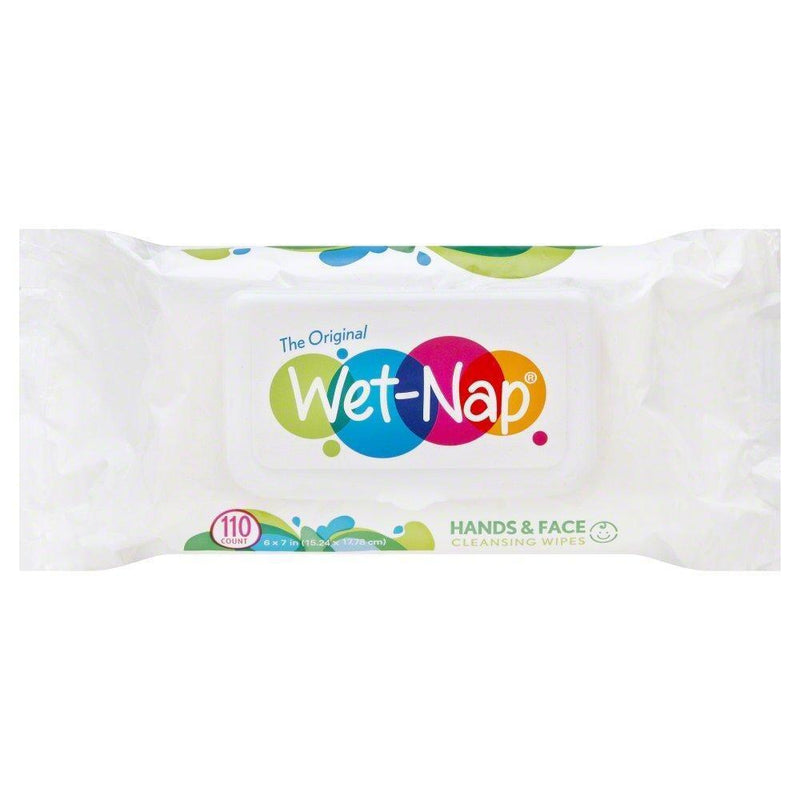 Wet Nap Wet Nap Hands & Face Cleansing Wipes, 110 Sheets Hand Sanitizers & Wipes Lavender
