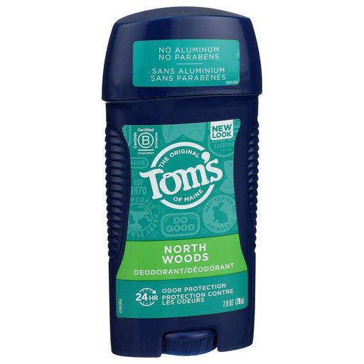 Tom's of Maine Tom's of Maine Deodorant, North Woods Scent, Aluminum Free 3.25 Oz Deodorant Midnight Blue