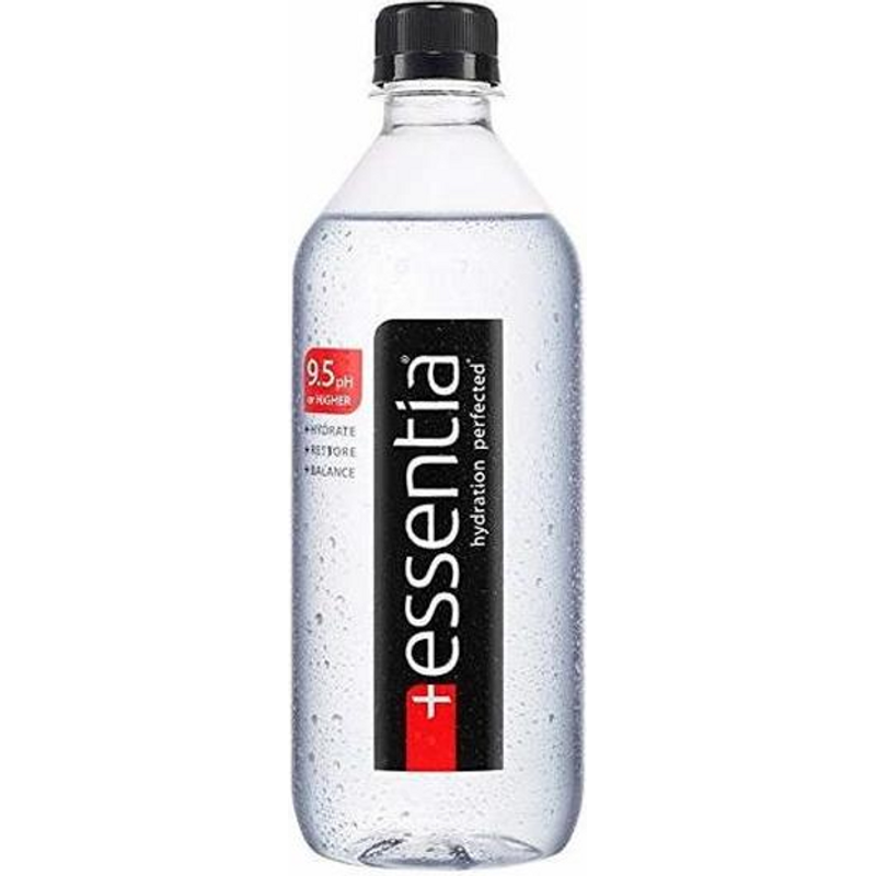 Essentia Essentia Bottled Water, 1 Liter Bottle, Ionized Alkaline Water Water White Smoke