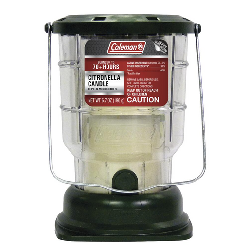 Coleman Coleman  Citronella Candle  Lantern 6.7 Oz Candles White Smoke