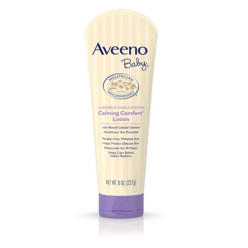 Aveeno Aveeno Baby Lotion Calming Comfort Lavender Vanilla Scented 226ml Lotion & Moisturizer White Smoke