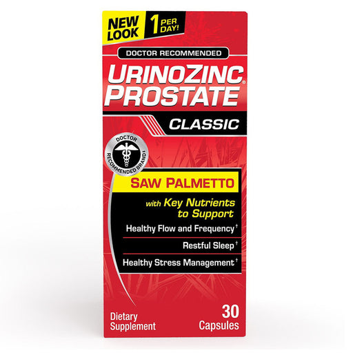 Urinozinc Urinozinc Prostate Classic Formula Health Supplement, 60 Capsules Vitamins & Supplements White Smoke
