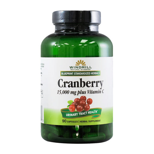 Windmill Windmill® Cranberry Plus Vitamin C – 15,000 mg (90 Capsules) Vitamins & Supplements White Smoke