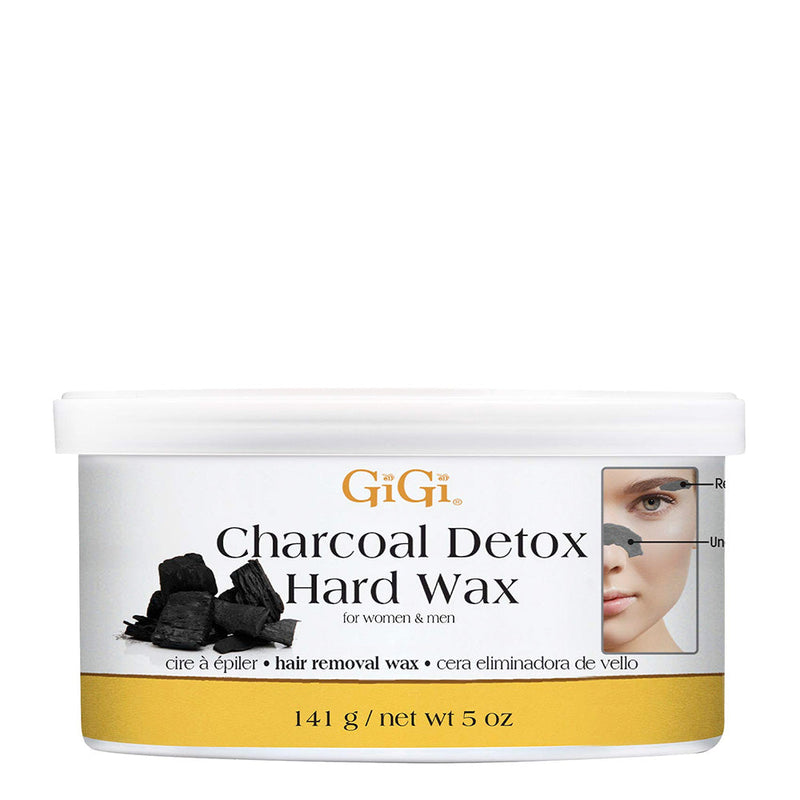 GiGi GiGi Charcoal Detox Hard Wax 5 Oz Hair Removal White Smoke