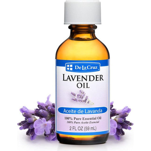 De La Cruz De La Cruz Lavender Oil, Aromatherapy - 2 Fl Oz Health & Beauty White Smoke