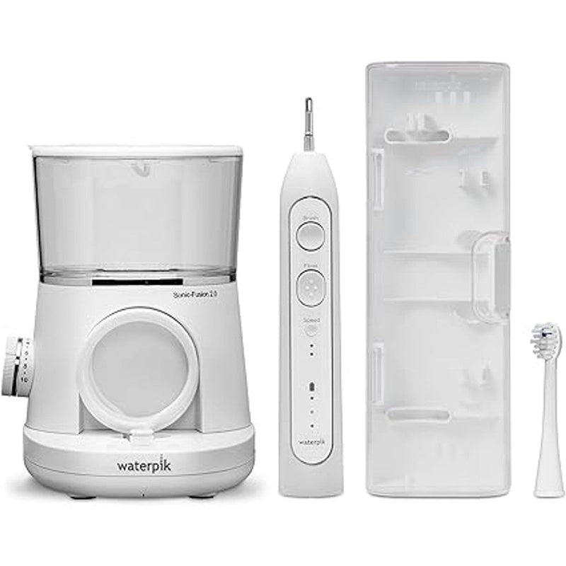 Waterpik Waterpik Sonic Fusion 2.0 Flossing Toothbrush Oral Care Light Gray