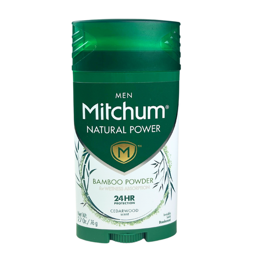 Mitchum Mitchum Natural Power Deodorant For Men - Cedarwood, 2.7 Oz Deodorant Dark Slate Gray