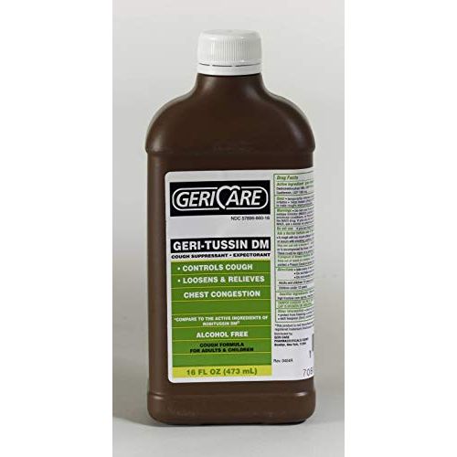 McKesson McKesson Geri-Tussin Cough Relief - 16 Oz Syrup Light Gray