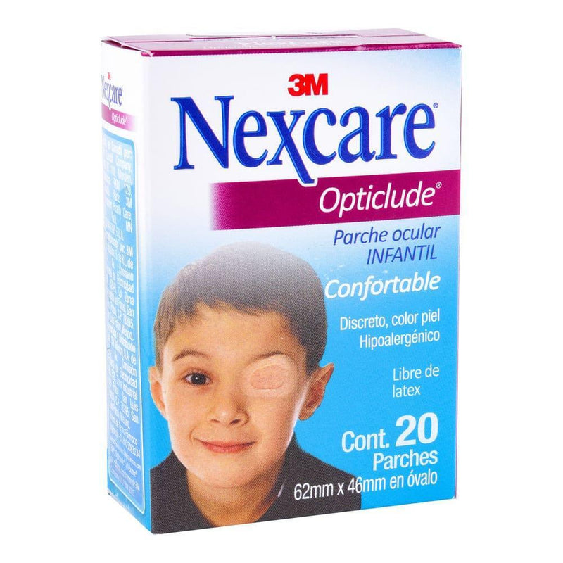 Nexcare Nexcare Opticlude Orthoptic Eye Patches Junior Size Appliques & Patches White Smoke