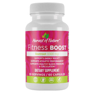 Harvest of Nature Harvest of Nature Fitness Boost Capsules Beetroot Flavor Fitness & Nutrition Gray