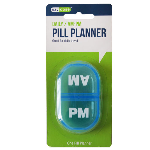 Ezy Dose Ezy Dose  Pill  Reminder Daily Am/Pm Vitamins & Supplements Light Gray