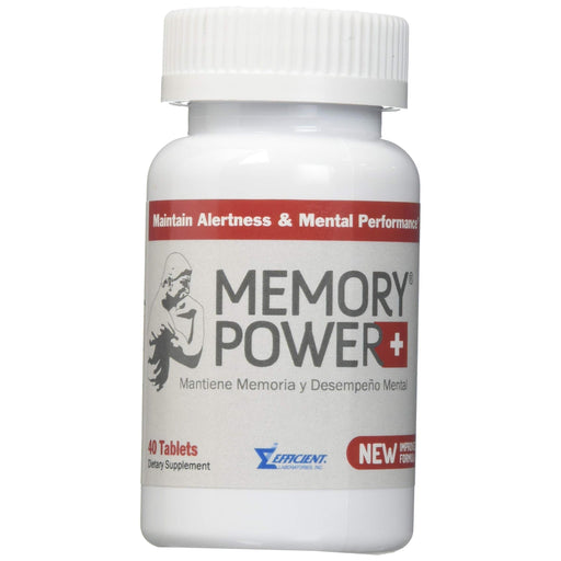 Memory Power Memory Power Plus, Brain Health & Memory Support Supplement, 40 Tablets Vitamins & Supplements Lavender