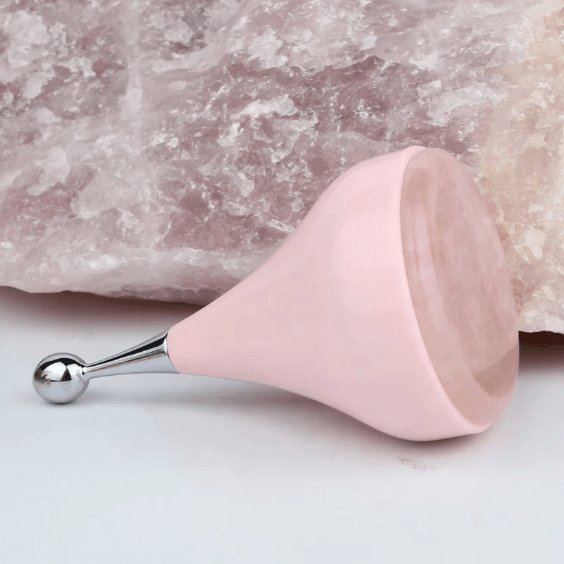 ZAQ Skin & Body ROSE QUARTZ COLD MASSAGE TOOL Gray