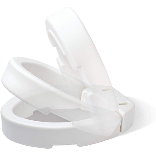 Carex Toilet Seat Elevator Toilets White Smoke