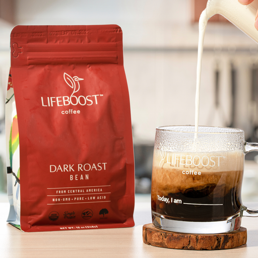 Lifeboost Coffee Embolden Dark Roast Dark Roast Light Gray Whole Bean / 1,Whole Bean / 3,Whole Bean / 6,Ground / 1,Ground / 3,Ground / 6,Go Bags / 1,Go Bags / 3,Go Bags / 6