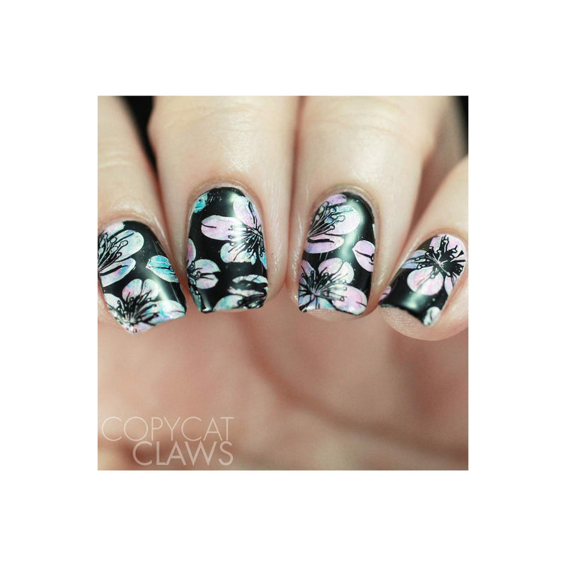 UberChic Beauty Collection 25 Stamping Plate Rosy Brown