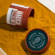Jessica Wellness Shop Magical Turmeric Tea Cinnamon Dark Goldenrod