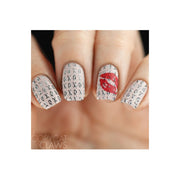 UberChic Beauty Love and Marriage-03 Stamping Plate Rosy Brown