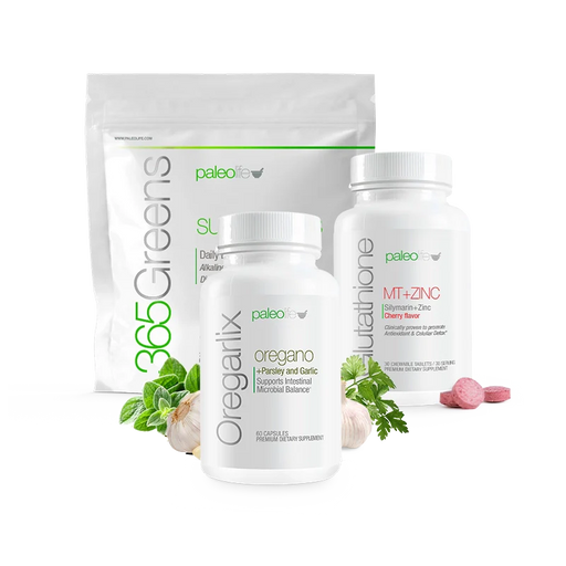 Paleolife Problemas Digestivos Black Kit Completo,Kit Máximo