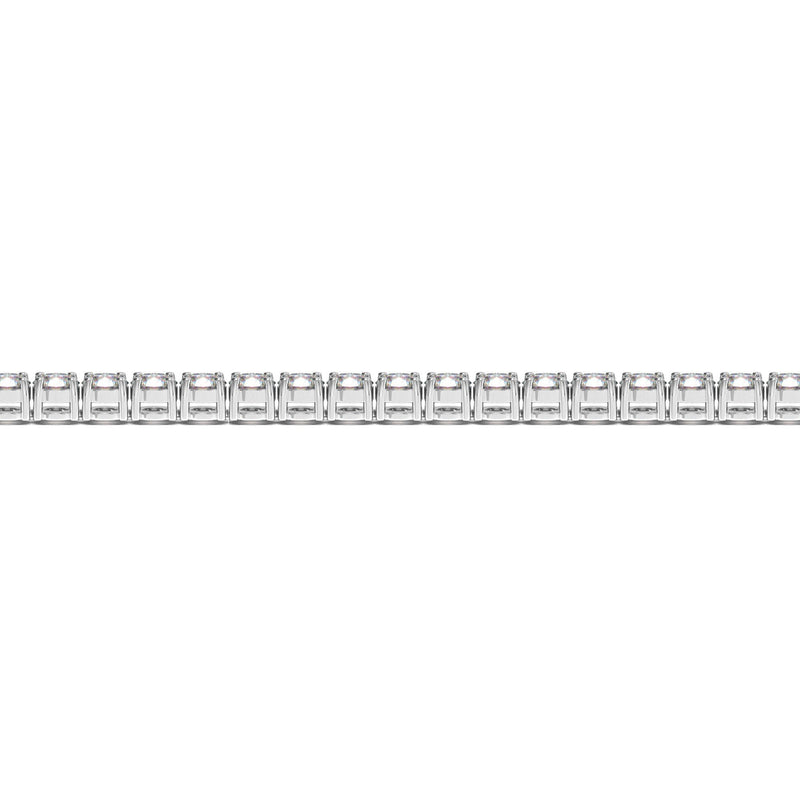 Bids.com Lab Grown Round Diamond Tennis Bracelet in 14k White Gold (6 cctw F/G  VS2/SI1) Bracelets Gray 7 / White Gold