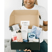 Sunflower Motherhood Deluxe C-Section Recovery Box Baby Gift Set Light Gray Small / Medium,Large / XL,2 XL