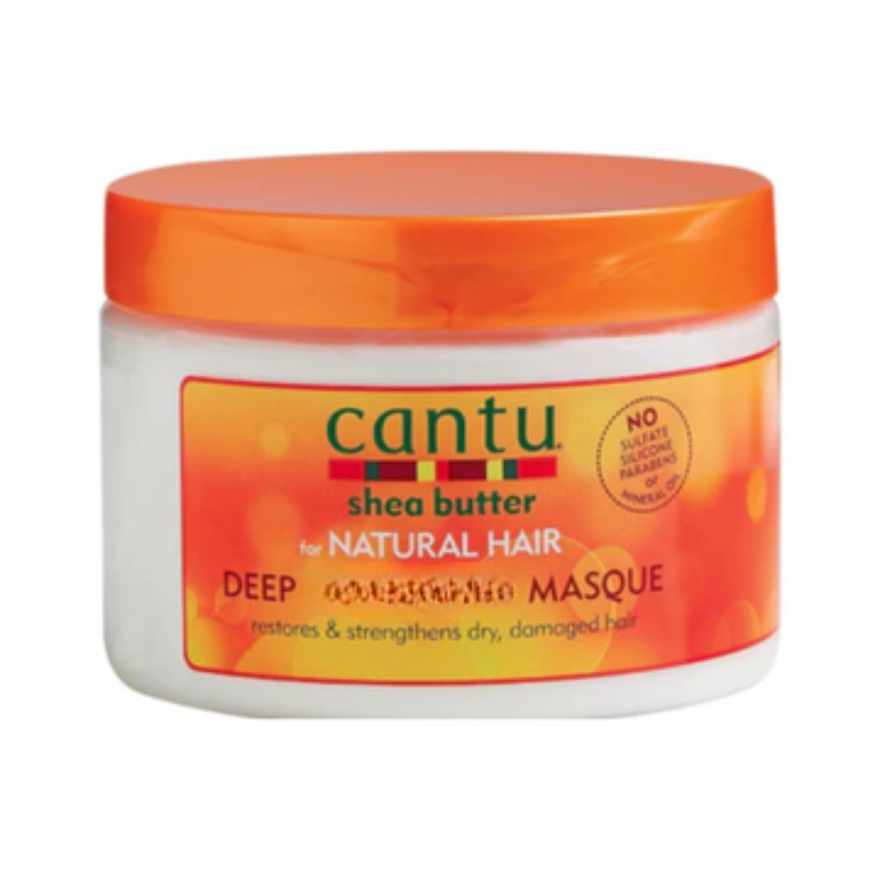 Cantu Cantu Shea Butter Deep Treatment Masque For Natural Hair, 12 Oz Hair Care Light Gray
