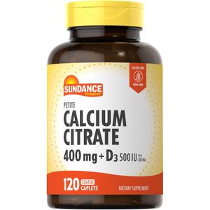 Sundance Sundance Petite Calcium Citrate, 400 Mg, 120 Caps Vitamins & Supplements White Smoke