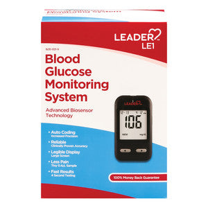 Leader Leader® Le1 Blood Glucose Monitoring Kit Medicine Cabinets White Smoke