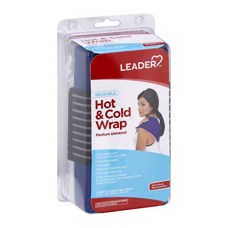 Leader Leader™ Reusable Hot & Cold Compress (Medium) Hot & Cold Therapies White Smoke