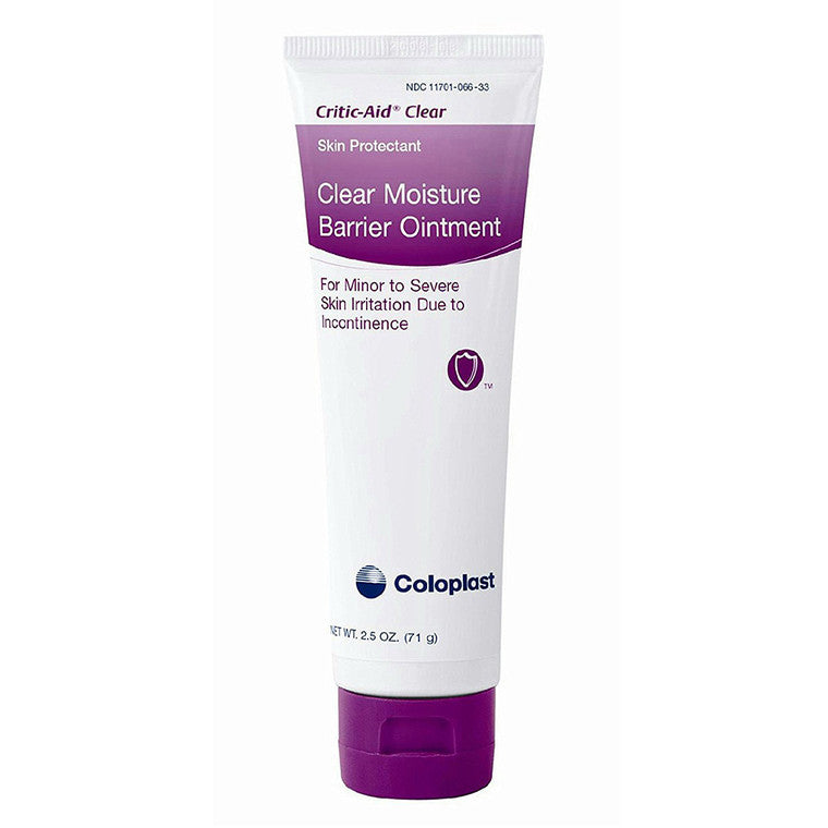 Coloplast Coloplast Critic-Aid Clear Moisture Ointment, 2.5 Oz Personal Care White Smoke
