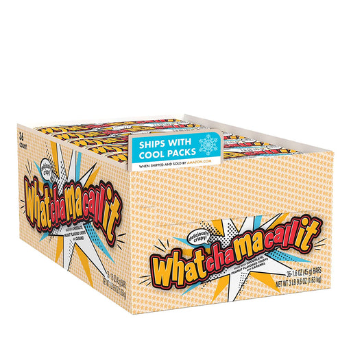 Whatchamacallit Whatchamacallit Peanut, Caramel, Milk Chocolate Candy Bar 1.6 Oz Candy & Chocolate White Smoke