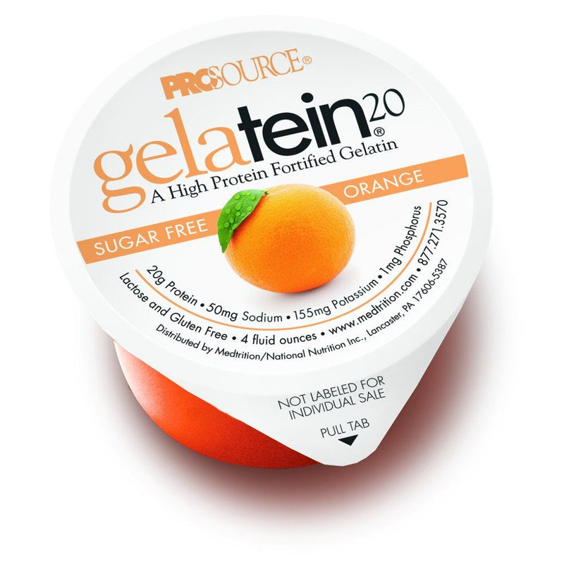 Medtrition Medtrition Gelatein 20 Orange Oral Protein Supplement, 4 Oz. Cup Vitamins & Supplements White Smoke