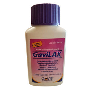 GaviLax GaviLax Polyethylene Glycol Laxative Powder, 238 Grams Medicine & Drugs White Smoke