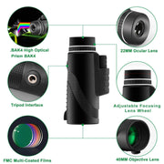 SmartPursue™ Handheld monocular telescope Mini Binoculars White Smoke Black / 40X60,Black / 80x100,Black B standard configuration / 80x100,Black B / 80x100,Green standard configuration / 80x100,Green / 80x100