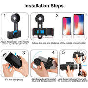 SmartPursue™ Handheld monocular telescope Mini Binoculars White Smoke Black / 40X60,Black / 80x100,Black B standard configuration / 80x100,Black B / 80x100,Green standard configuration / 80x100,Green / 80x100