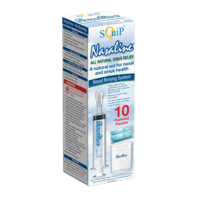Nasaline Nasaline Nasal Rinsing System, 1 Kit, Squip Products Vitamins & Supplements White Smoke