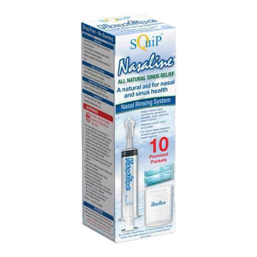 Nasaline Nasaline Nasal Rinsing System, 1 Kit, Squip Products Vitamins & Supplements White Smoke