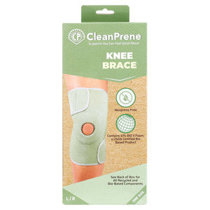 cleanprene CleanPrene™ Sustainable Knee Brace – Biobased Support (One Size) Tortillas & Wraps Dark Sea Green