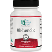 Ortho Molecular Products Ortho Molecular Products HiPhenolic Dietary Supplement 60 Capsules Dietary Supplement Dark Slate Gray
