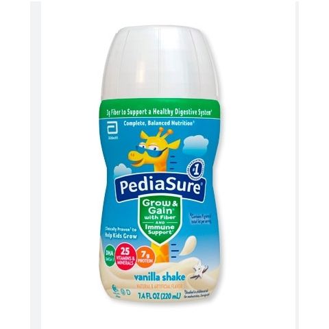 Pediasure Pediasure Vanilla w/Fiber 7.4fl.oz Milk Frothers & Steamers Lavender