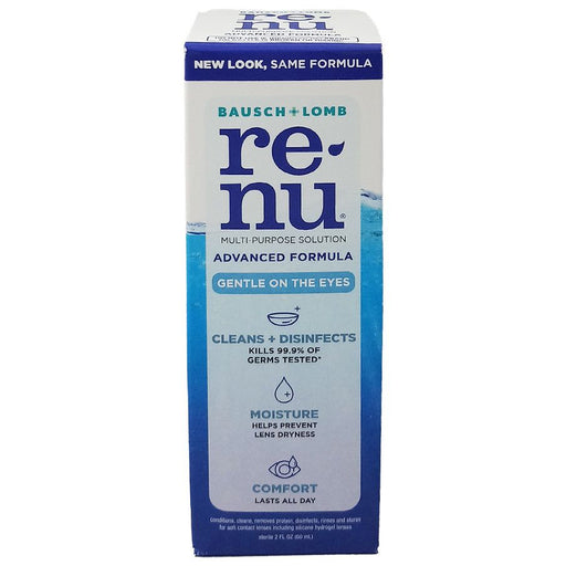 ReNu ReNu Advanced Formula Multi-purpose Solution 2 Fl Oz Health & Beauty Gray