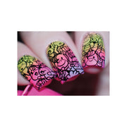 UberChic Beauty Unicorn Love-02 Stamping Plate Rosy Brown