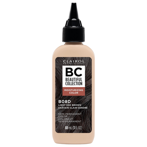 Clairol Professional Clairol Professional Beautiful Collection B08D Light Ash Brown 3 Oz Hair Color White Smoke